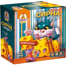 Настольная игра "Сырная вечеринка" VT8055-38 VladiToys (Нас8257)