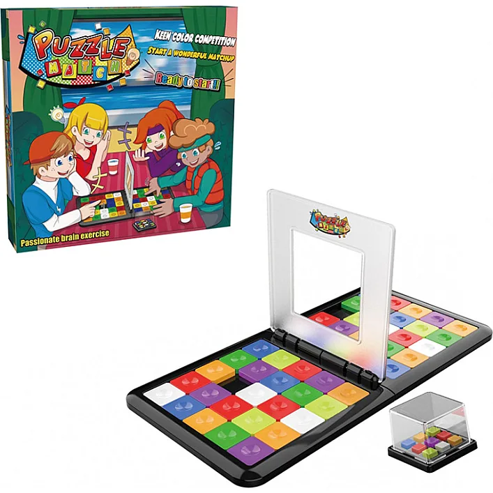 Логическая игра Пятнашки B3137, 48 разноцветных фишек