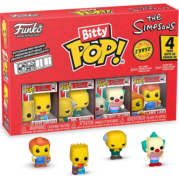 Набор игровых фигурок Bitty POP! - Барт (4 фигурки в асс.)