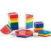 Магнитный конструктор Guidecraft PowerClix Solids, 44 детали (G9421)