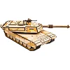 Деревянный 3D конструктор "ABRAMS" 187 дет., Puz-26917 г. 28*11*10 см PuzzleOk (Дер9171)