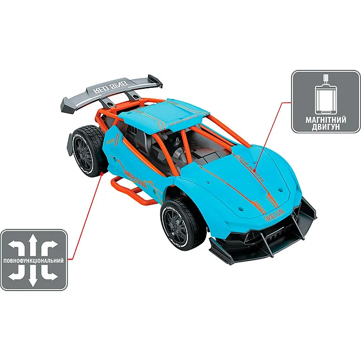 Автомобиль Speed racing driftr на р/у – Red Sing (голубой, 1:24)