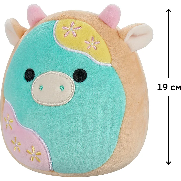 М'яка іграшка SQUISHMALLOWS - ПАСТЕЛЬНА КОРІВКА (19 cm)