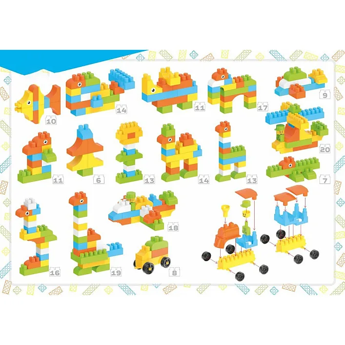 Игрушка "Конструктор ТехноК", арт.6573TXK 90 дет.