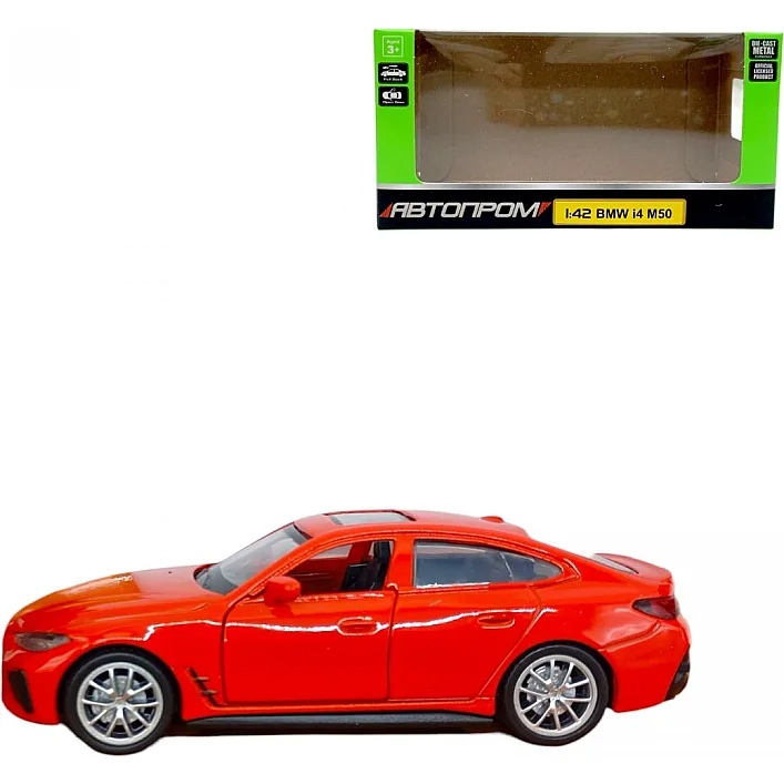 Машина мет. BMW I4 M50, відкр. двері
