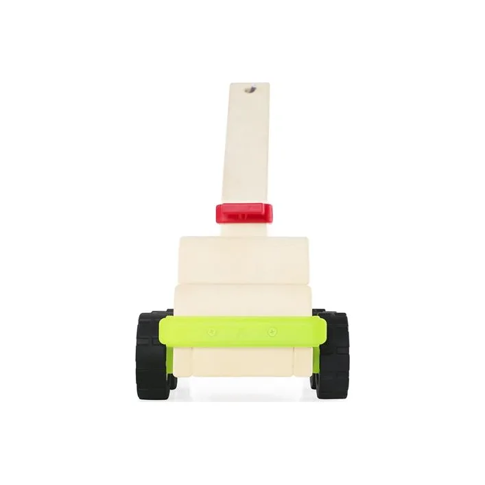 Большая машинка Guidecraft Block Science Trucks Стенобитная машина деревянная 45 см (G7533)