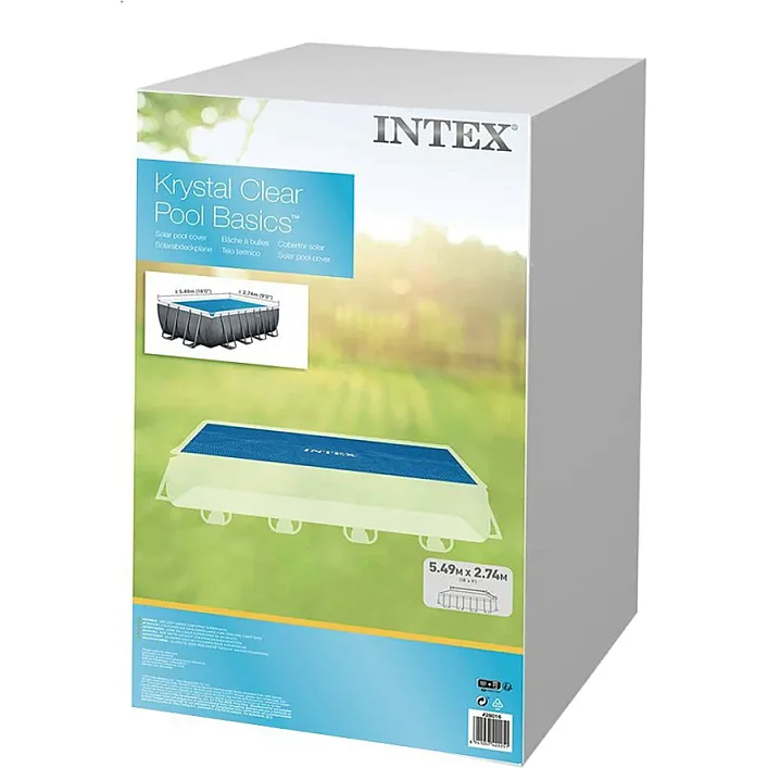 Теплозберігаюче покриття (солярна плівка) для басейну Intex 28016, 538-253 см