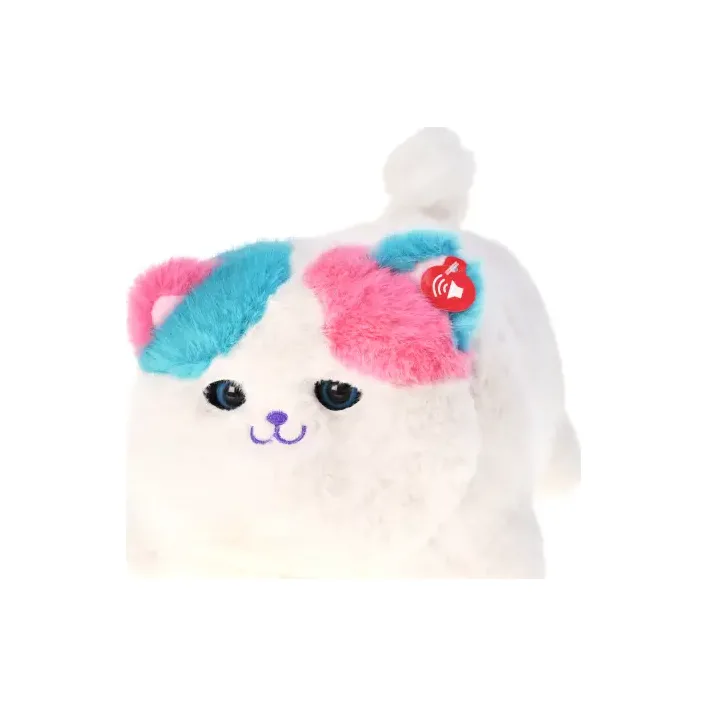 Интерактивный пушистый котик Fluff Pets мяукает, мурчит и реагирует на прикосновения BL-335/BF2505 (Мяк5229)
