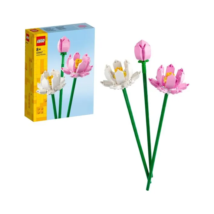 Конструктор LEGO Botanicals Квіти лотоса 220 деталей (40647)