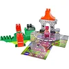 Конструктор "Block&Steps: Дракон и замок" + ходилка и мемори игра 3в1, 43дет. QB300-106 qbee (Кон7636)
