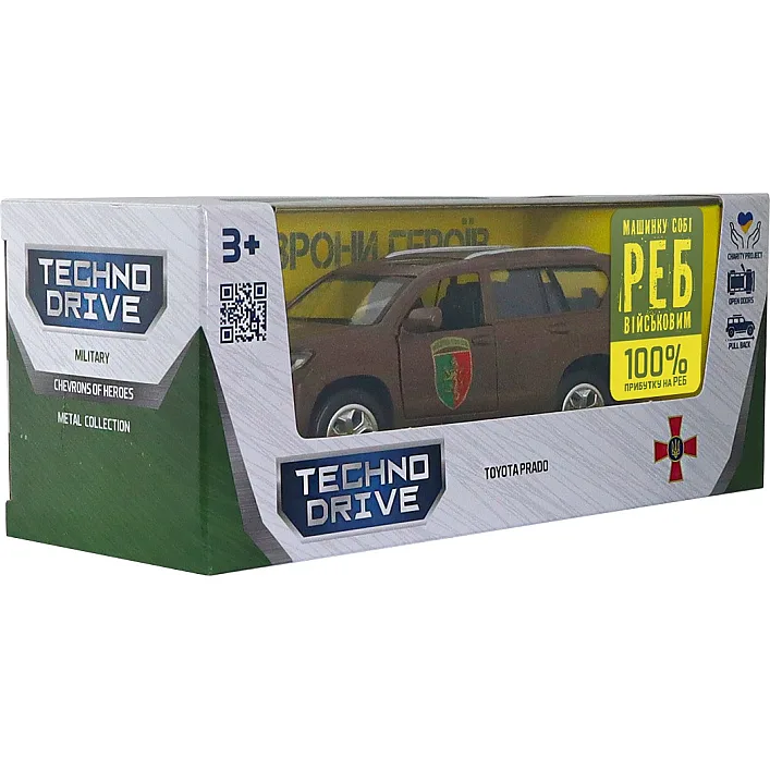 Автомодель серии Шевроны Героев - Toyota Prado - 24 ОМБр