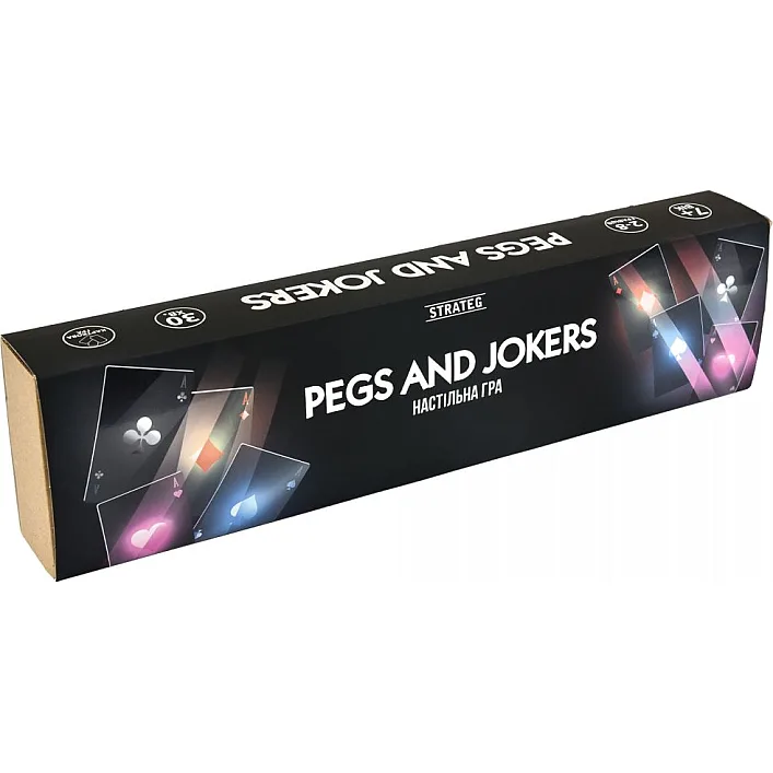 Настольная игра "Pegs and Jokers", укр