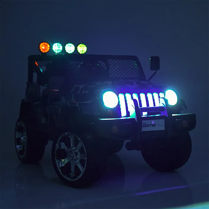 Дитячий електромобіль джип Bambi Racer M 3237EBLR-3 до 30 кг