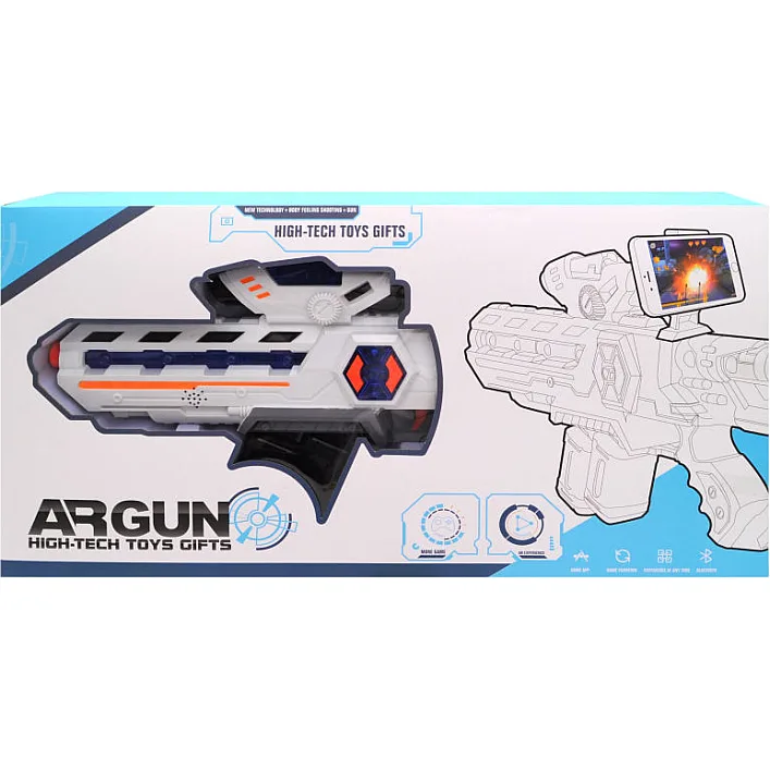 Виртуальный автомат AR Game Gun с креплением для смартфона в коробке AR002 р.46,5*25*9см (Збр3194)