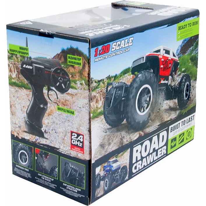 Автомобиль Off-Road Crawler На Р/У – Rock Sport (Черный)