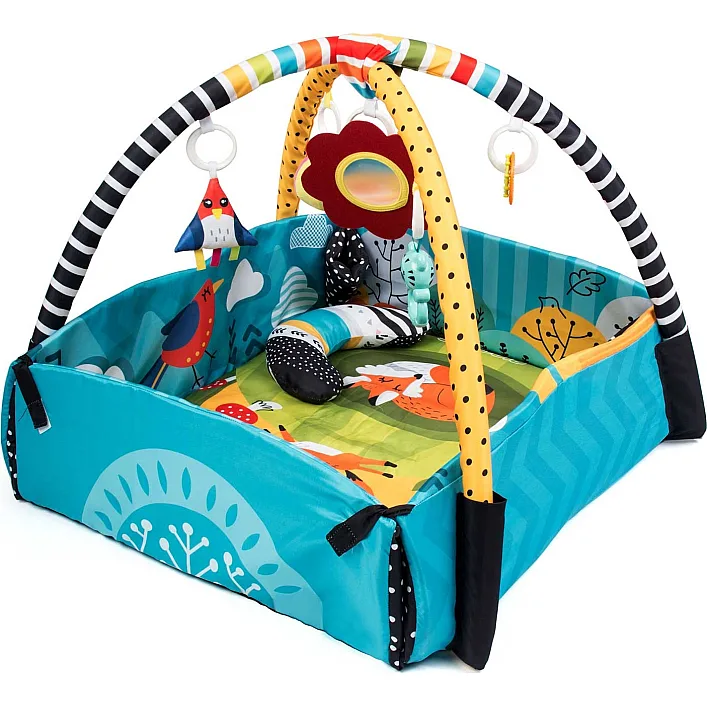Килимок розвивальний 110 x 100 см Лисеня Ricokids