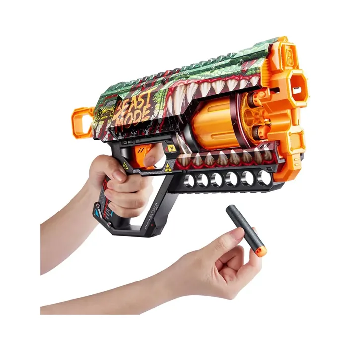 Скорострельный бластер X-Shot Skins Griefer Beast Out 12 патронов (36561A)