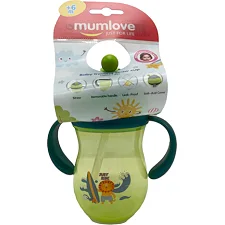 Поильник с трубочкой MGZ-0312(Green) 260 мл
