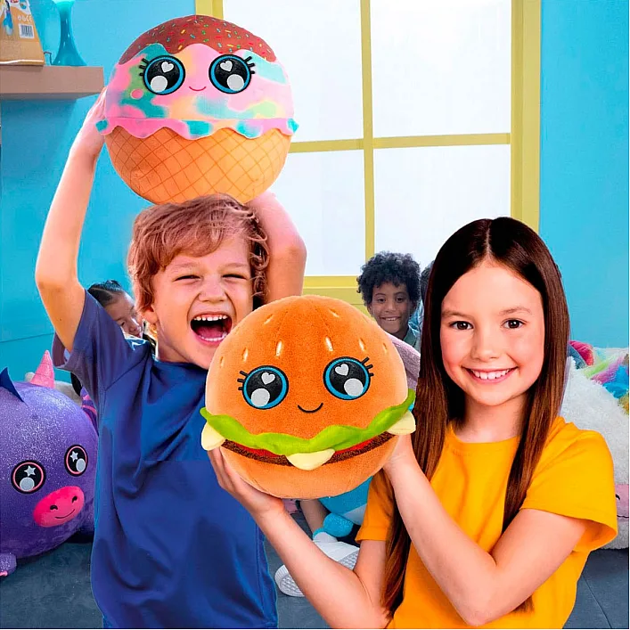 Ігровий набір BIGGIES серії "Little Foodies" W2 - БУРГЕР (надувна іграшка, насос)BIG002-BU (Мяк2635)