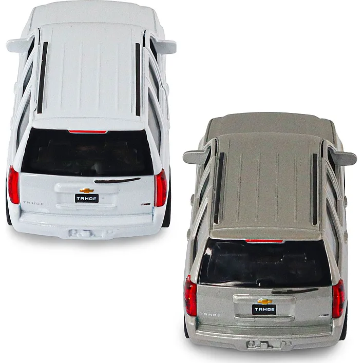 Автомодель - Chevrolet Tahoe 2008 (белый, серый)