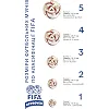 М'яч футбольний FC Juventus, Mondo, 230мм 02070