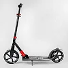 Самокат алюминиевый "Best Scooter" 11391 (2) колеса PU, d переднего колеса - 230мм, d заднего колеса - 215мм, 1 амортизатор передний, в коробке