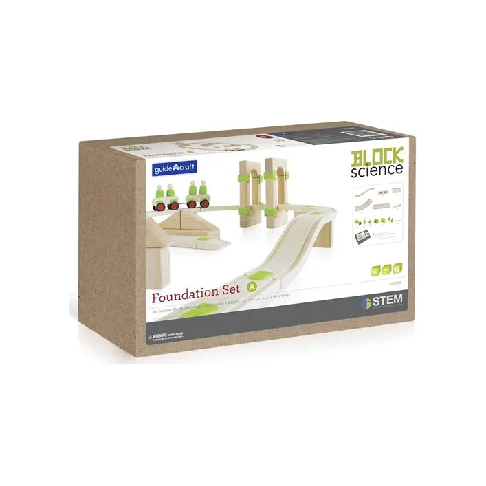 Деревянная дорога Guidecraft Block Science Мосты мира, 55 деталей (G2100R)