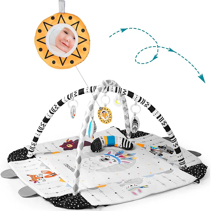 Килимок розвивальний 110 x 100 см Бохо Ricokids