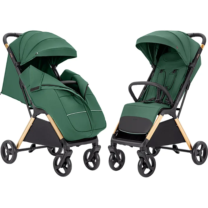 Детская прогулочная коляска CARRELLO Cross (CRL-5523 ​​Parrot Green)