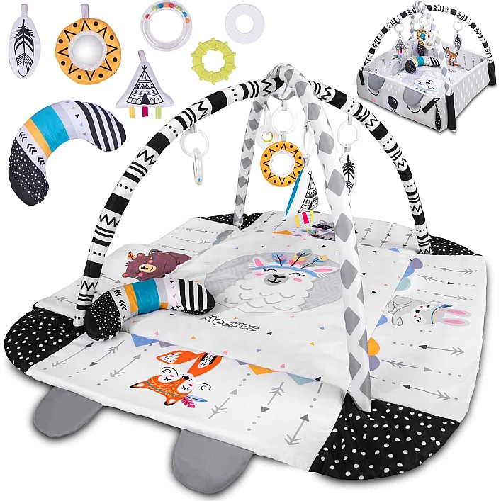Килимок розвивальний 110 x 100 см Бохо Ricokids