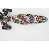 Самокат трехколесный MAXI S - 11405 (1) “Best Scooter”, съемный руль, колеса PU со светом, переднее 130х25 мм, задние сдвоенные 80х45 мм, в коробке