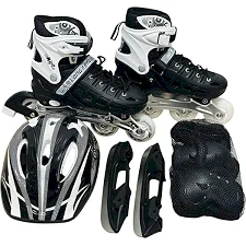Ролики Маратон Combo Ice 2в1 L (39-42) (Рез0637)