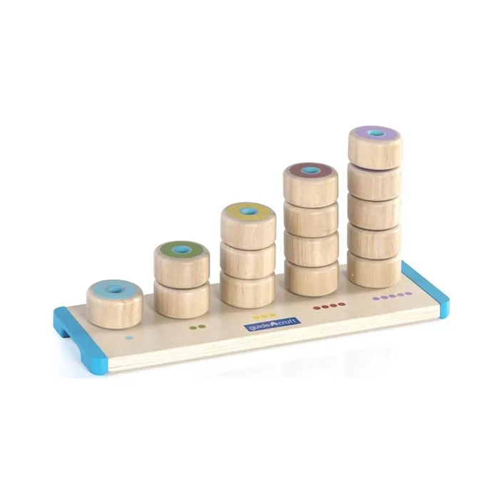 Набор для счета Guidecraft Manipulatives Логические столбики (G6736)