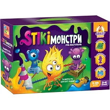 Настольная игра "Crazy Koko. Стикимонстры" VT8055-35 VladiToys (Нас5535)