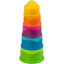 Пирамидка Fat Brain Toys dimpl stack Чашки (F293ML)