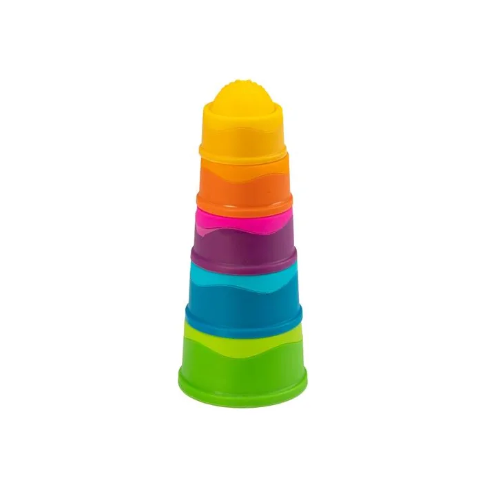 Пірамідка Fat Brain Toys dimpl stack Чашки (F293ML)