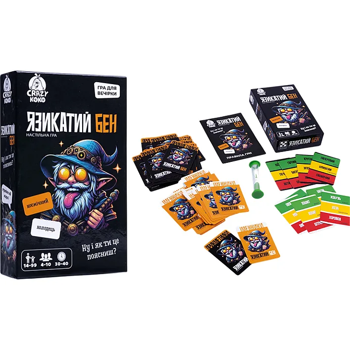 Игра настольная, развлекательная Языковатый Бен VT5903-04 (рус) Vladi Toys (Нас5832)
