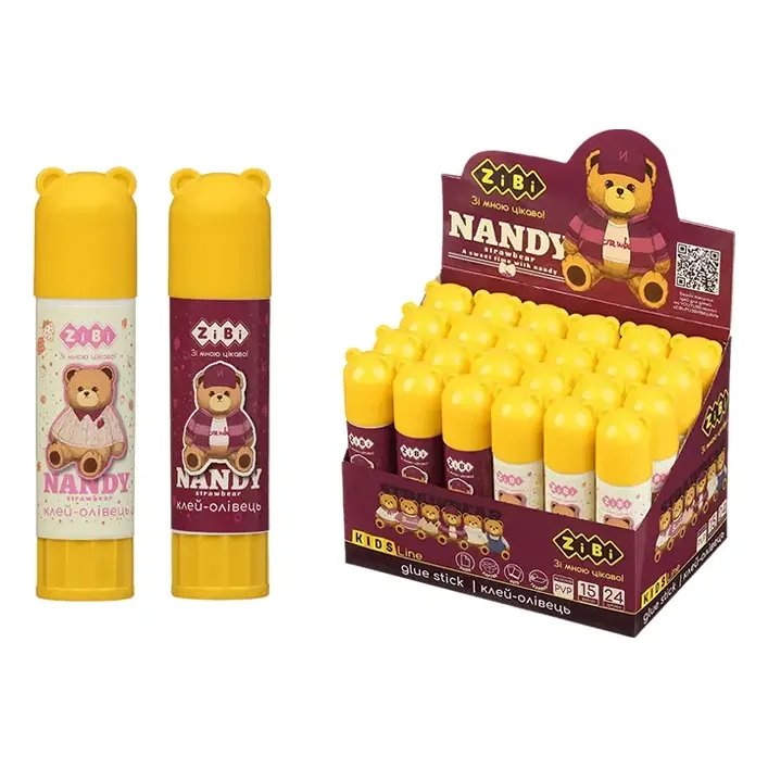 Клей-оливец ZiBi ZB.6304, BEAR TOY, 15 г, PVP (Кнц6314)