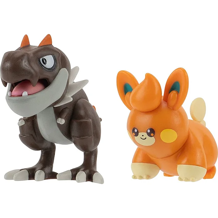 Набор игровых фигурок Pokemon W17 - Тайрант и Павми