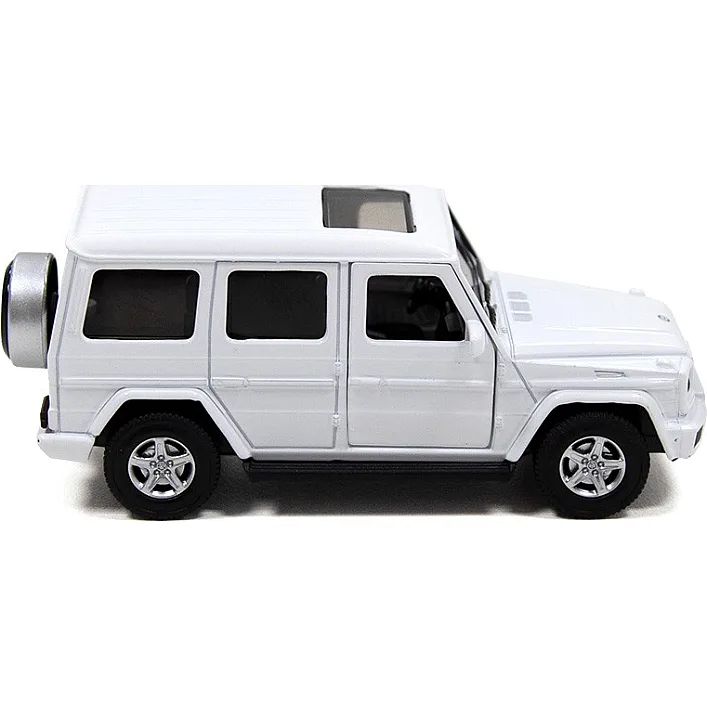 Автомодель - MERCEDES BENZ G350 (белый) 250275 в коробке TechnoDrive (Маш0275)