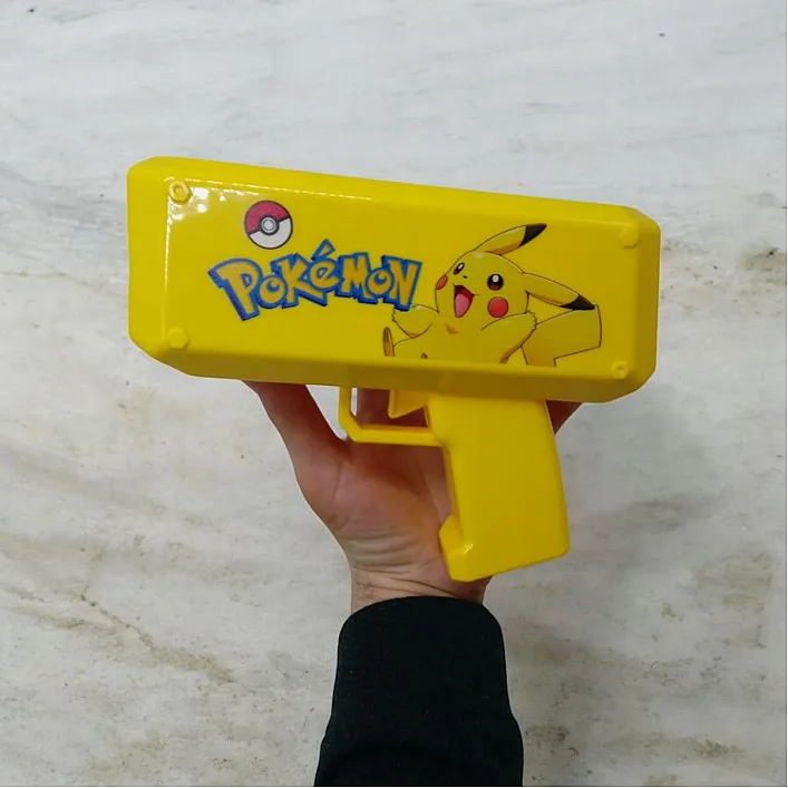 Пистолет с мыльными пузырями аниме "Pokemon Пикачу"
