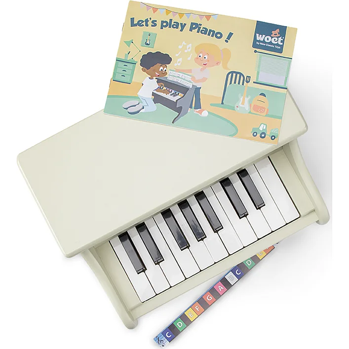 Піаніно бежеве, 18 клавіш, New Classic Toys (10154)