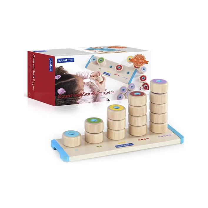 Набор для счета Guidecraft Manipulatives Логические столбики (G6736)
