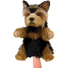 Мягкая игрушка на руку Йоркширский терьер, серия Puppet, Hansa (84536)