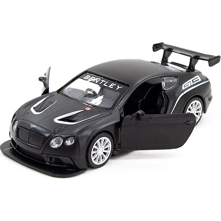 Автомодель - BENTLEY CONTINENTAL GT3 (матовый черный) 250259 (Маш5613)