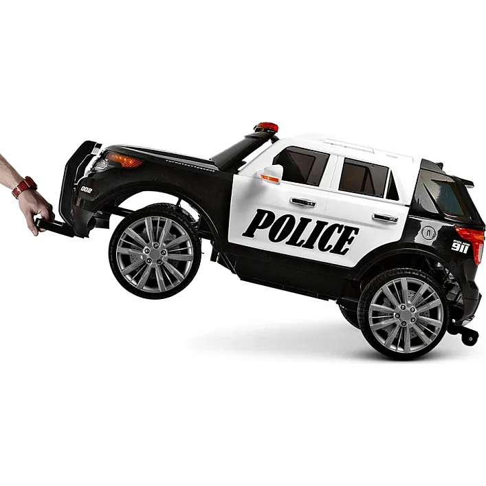 Дитячий електромобіль Джип Bambi M 3259EBLR-1-2, р/у, Чорно-білий