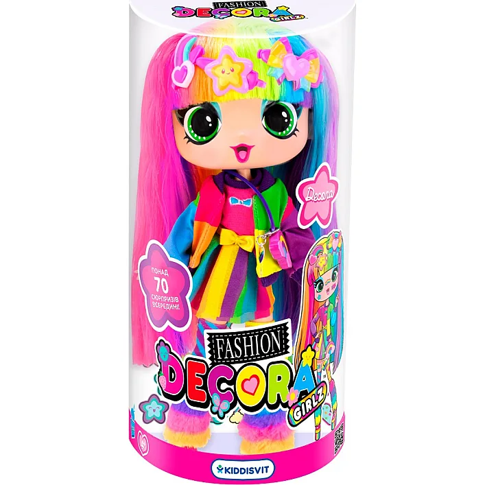 Игровой набор с куклой D1005 DECORA - ДЕКОРА (с аксесс.) (Лял9624)