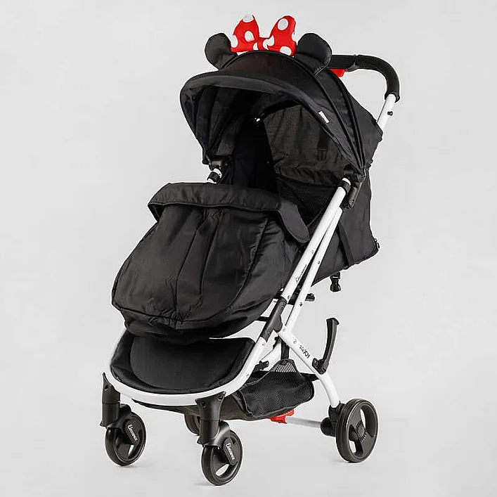 Тележка прогулочная детская "JOY" Elegans A-12295 (1) рама алюминиевая, футкавер, подстаканник, телескопическая ручка