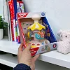 Дитяча іграшка "Дзига: Push & Tumble Toy", з кульками (рожева)