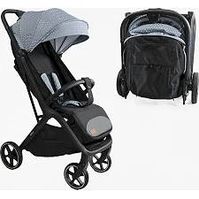 Тележка прогулочная детская "JOY" Willow WL-65035 (1) рама алюминиевая, футкавер, подстаканник, телескопическая ручка, в коробке